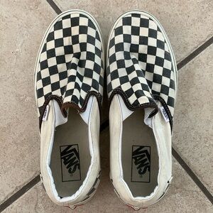 Checkered Vans